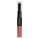 L'Oreal Paris Infallible 2 step Lipstick 312 Incessant L'Oreal cosmetics Sainsburys   