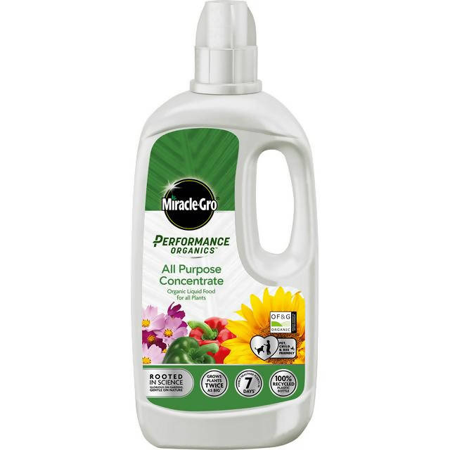 Miracle Gro Performance Organics All Purpose 1L