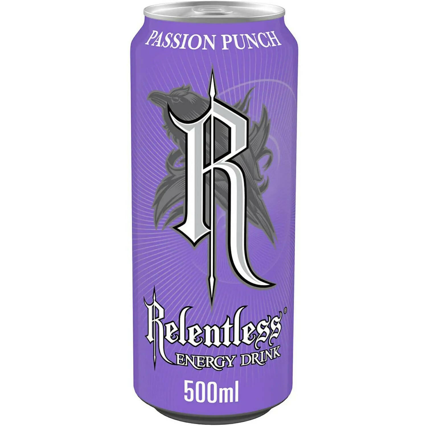 Relentless Passion Punch Energy Drink 12x500ml Energy and Sports Drink McGrocer Direct   