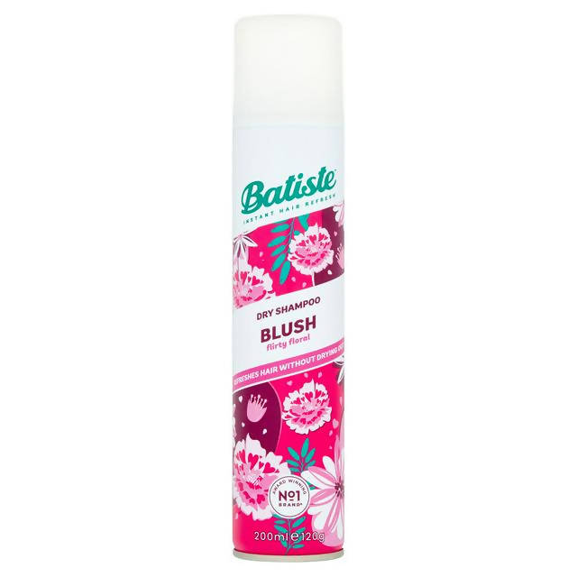 Batiste Blush Floral & Flirty Dry Shampoo 200ml shampoo & conditioners Sainsburys   