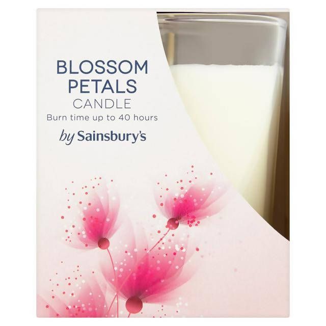 Sainsbury's Blossom Petals Candle 175g