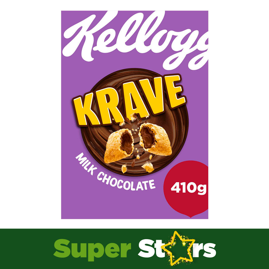 Kellogg's Krave Milk Chocolate Breakfast Cereals ASDA   