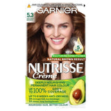 Garnier Nutrisse Permanent Hair Dye Golden Brown 5.3 Beauty at home Sainsburys   