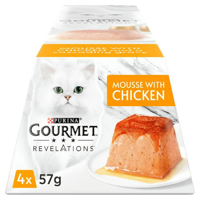 Gourmet Revelations Mousse with Chicken and a Cascading Gravy 4x57g (228g) - McGrocer