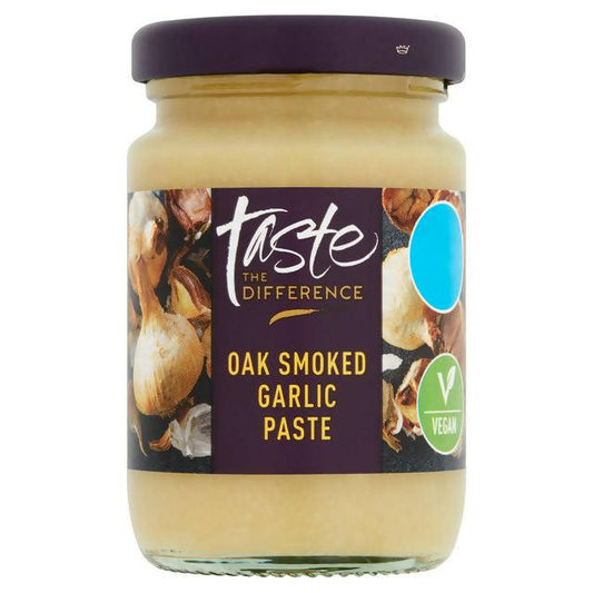 Sainsbury's Taste the Difference Oak Smoked Garlic Paste 90g Herbs spices & seasoning Sainsburys   