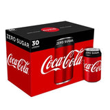 COCA COLA ZERO SUGAR 30 X 330ML Soft Drink Costco UK   