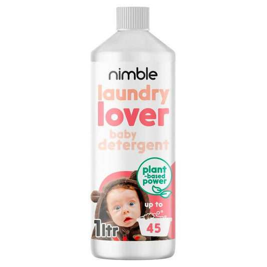 Nimble Laundry Lover Baby Detergent 1L (45 Washes) accessories Sainsburys   