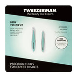 Tweezerman Brow Tweezer Set Hair Removal Costco UK   