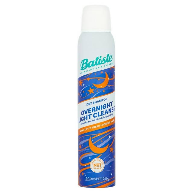 Batiste Dry Shampoo Overnight Light Cleanse 200ml shampoo & conditioners Sainsburys   