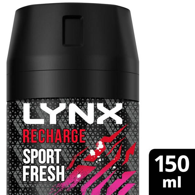 Lynx Arctic Mint & Cooling Spices Recharge Body Spray 150 ml