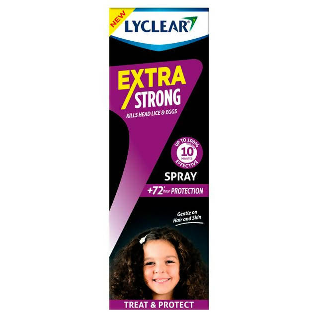 Lyclear Head Lice Express Spray 100ml baby & children's healthcare Sainsburys   