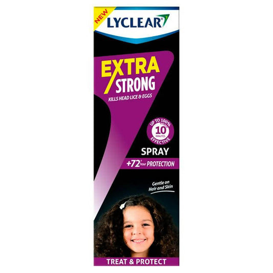 Lyclear Extra Strong Spray 100ml baby & children's healthcare Sainsburys   