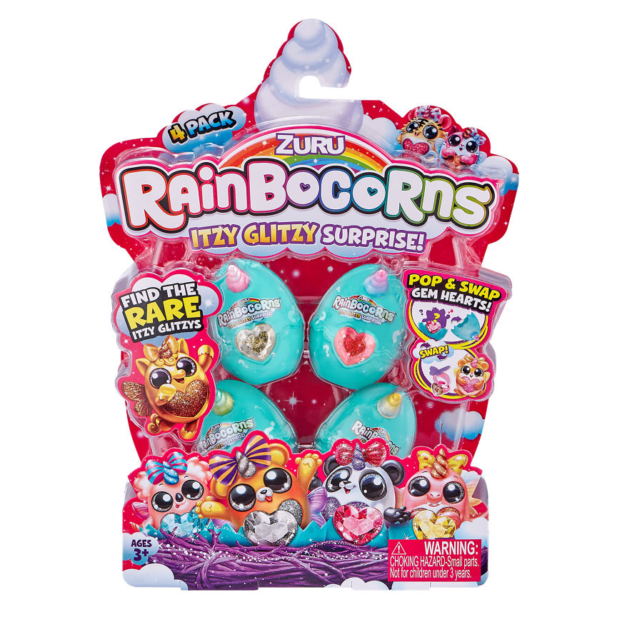 Zuru Rainbocorns Itzy Glitzy Surpise Collectible Eggs (3+ Years) Kid's Zone ASDA   