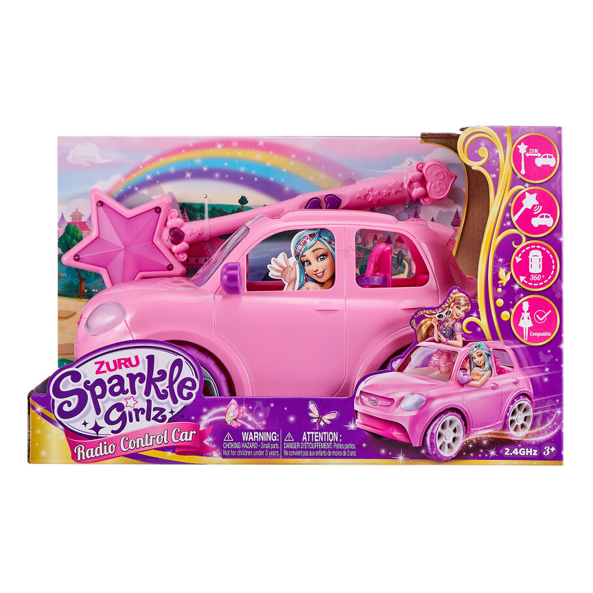 Sparkle Girlz Radio Control Car (3+ Years) Kid's Zone ASDA   