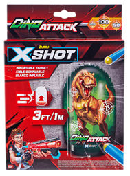 Zuru X-Shot Dino Attack Inflatable Target (8+ Years) Kid's Zone ASDA   