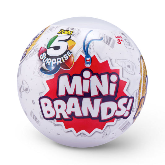 Zuru 5 Surprise Mini Brands Mystery Capsule Real Miniature Brands Wave 2 Collectible Toy by ZURU Kid's Zone ASDA   
