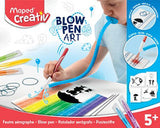 Maped Creativ Blow Pen Art Set Office Supplies ASDA   