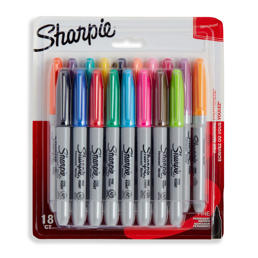 Sharpie Assorted Colour Permanent Marker Pens