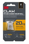 3M Drywall Picture Hanger 20 kg, 2 hangers DIY ASDA   