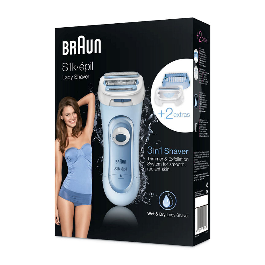 Braun Silk-épil Lady Shaver 5-160 3-in-1 Wet & Dry Electric Shaver General Household ASDA   