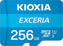 Kioxia MicroSD Card with Adapter 256GB