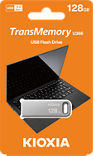 Kioxia TransMemory U366 USB Flash Drive - 128GB Metal General Household ASDA   