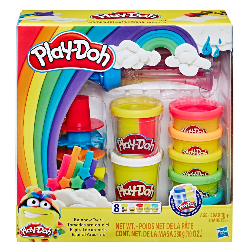 Play-Doh Rainbow Twirl Set (3+ Years)