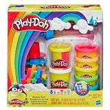 Play-Doh Rainbow Twirl Set (3+ Years) Kid's Zone ASDA   