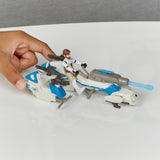 Star Wars Mission Fleet Figure and Vehicle - Obi Barc Speeder Kid's Zone ASDA   