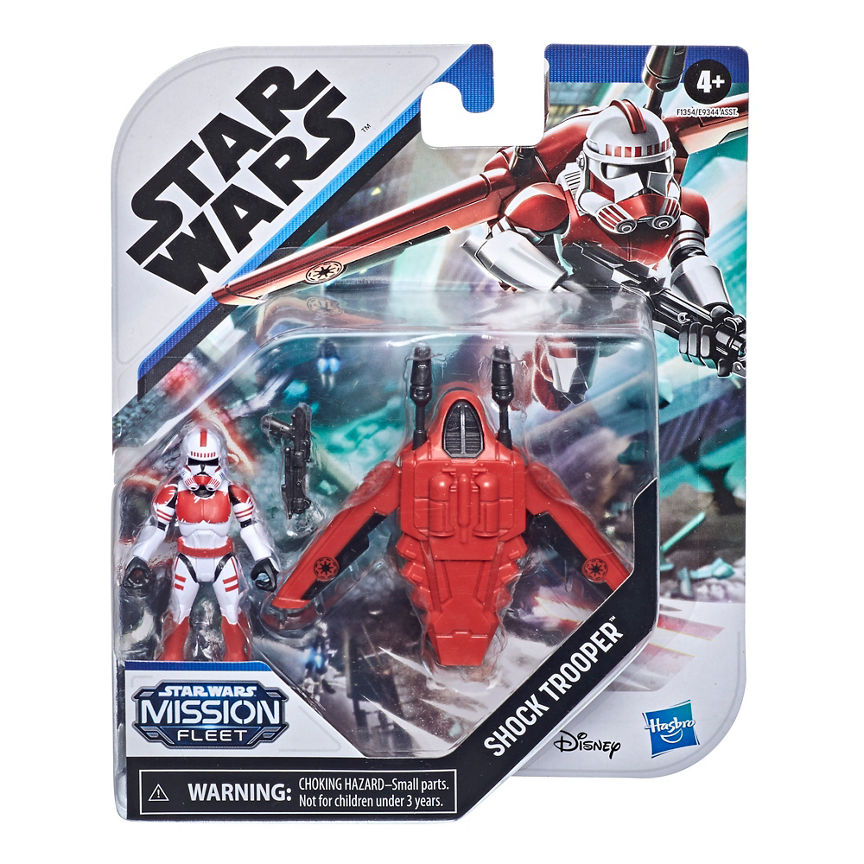 Star Wars Mission Fleet Figure and Vehicle - Clone Troopers