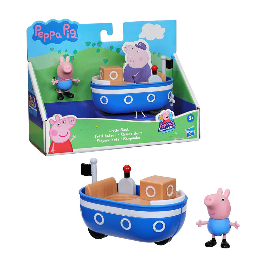 Peppa Pig Little Vehicles - Boat Kid's Zone ASDA   