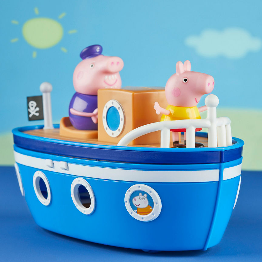 Peppa Pig Grandpa Pig Boat McGrocer