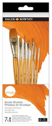 Simply Paint brushes 7 pack Office Supplies ASDA   