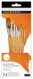 Simply Paint brushes 7 pack Office Supplies ASDA   