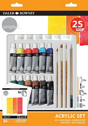 Simply Acrylic Set Office Supplies ASDA   