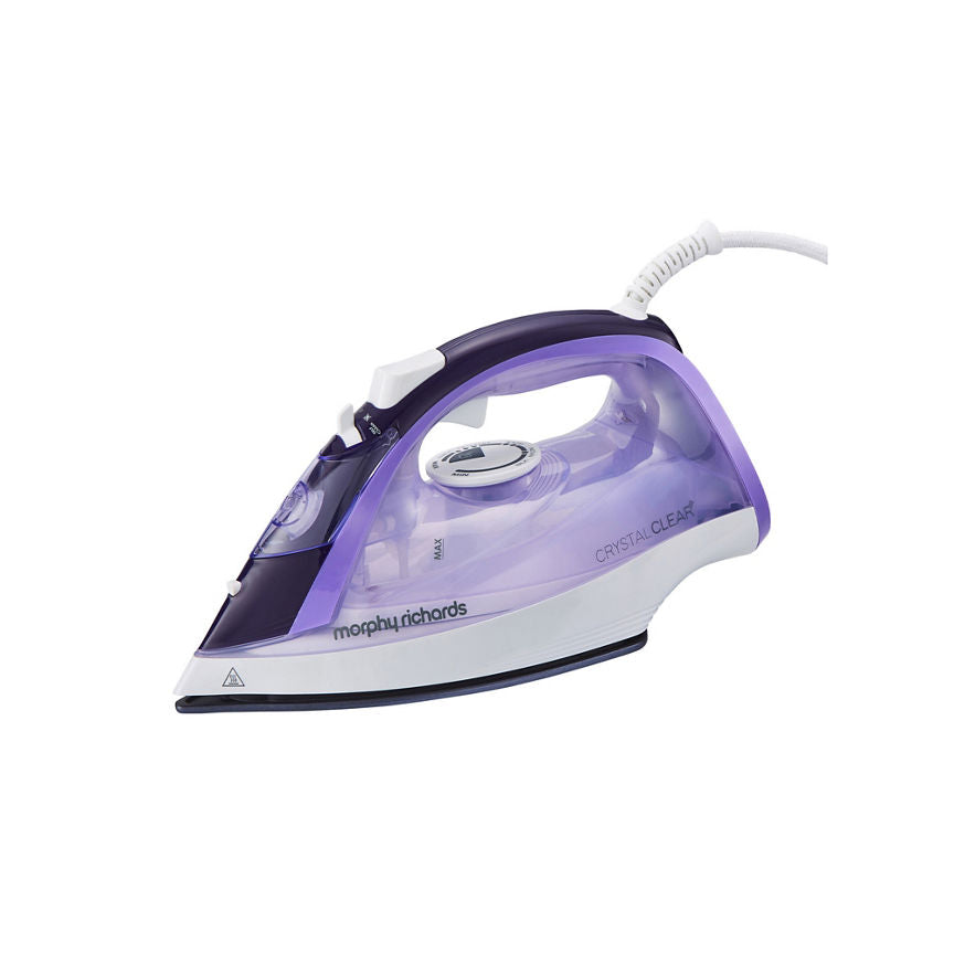 Morphy Richards 300300 Crystal Clear Iron - Blue General Household ASDA   