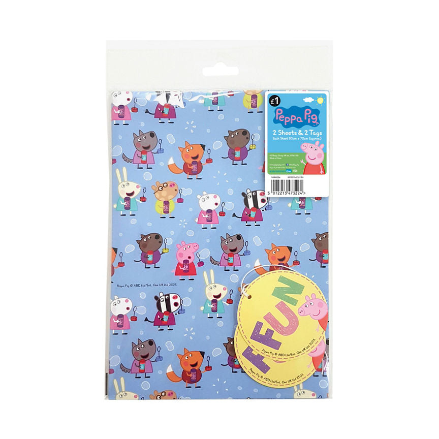 Peppa Pig Flat Wrap General Household ASDA   