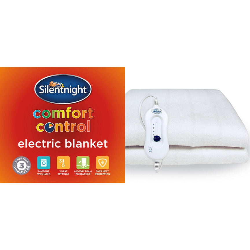 Silentnight Single Comfort Control Electric Blanket