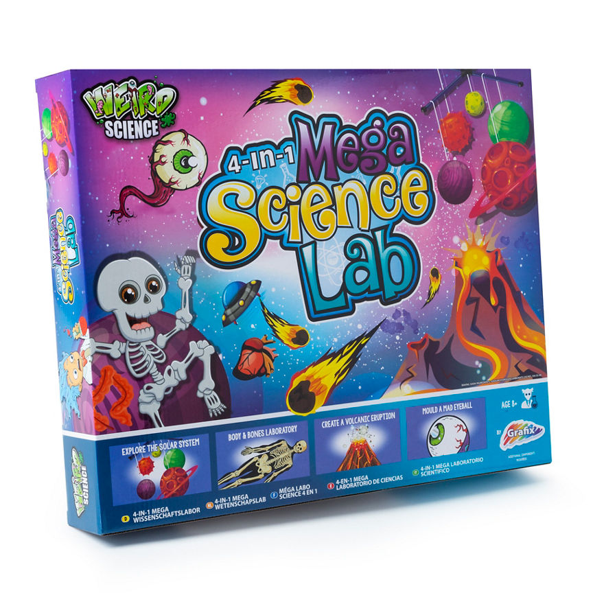 4 IN 1 Mega Science Lab Kid's Zone ASDA   