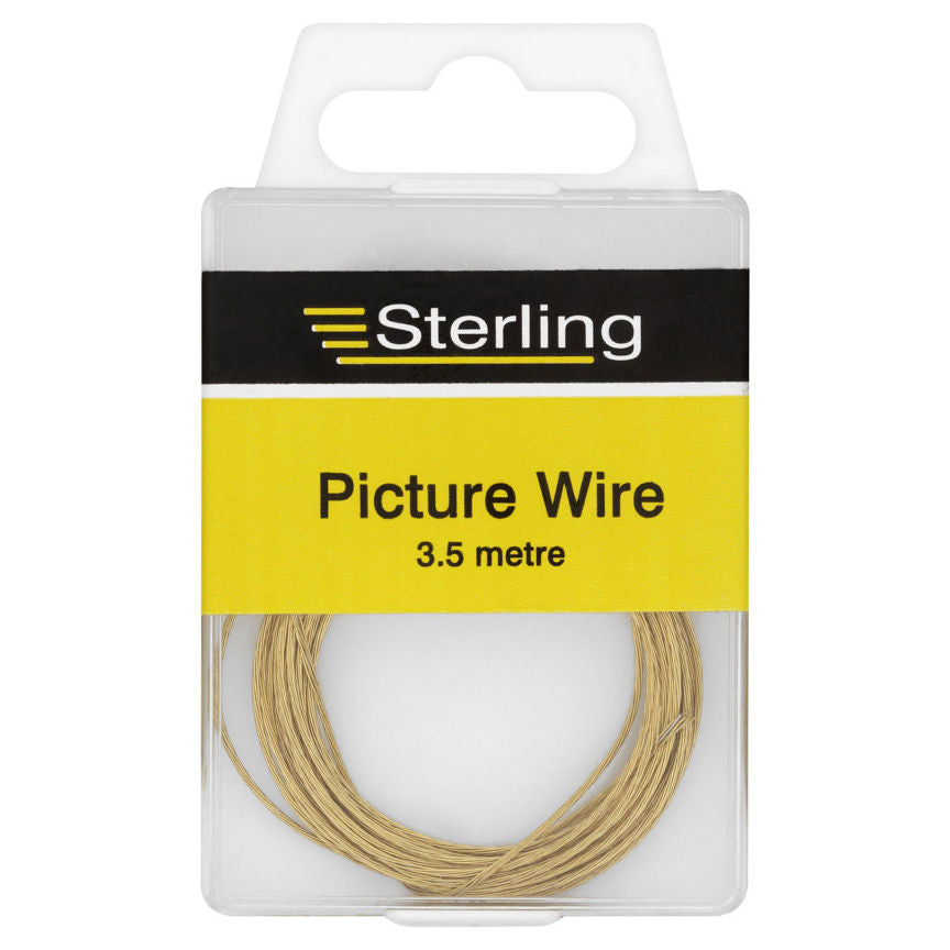 Sterling Picture Wire (3.5m) For Paintings, Mirrors & Photos