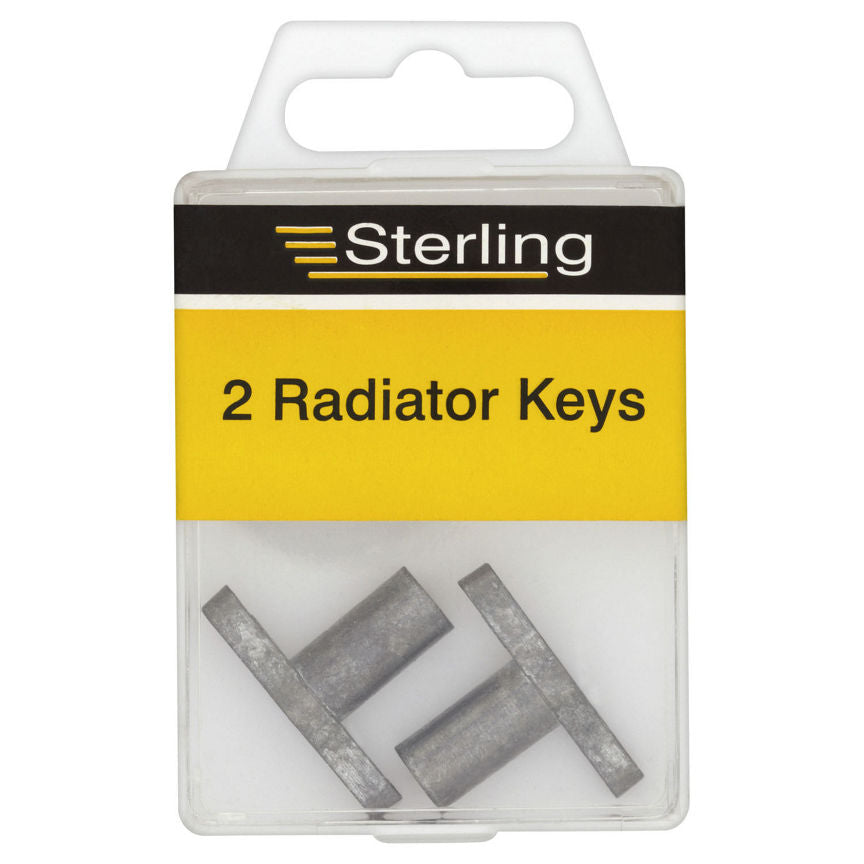 Sterling 2 Radiator Keys DIY ASDA   