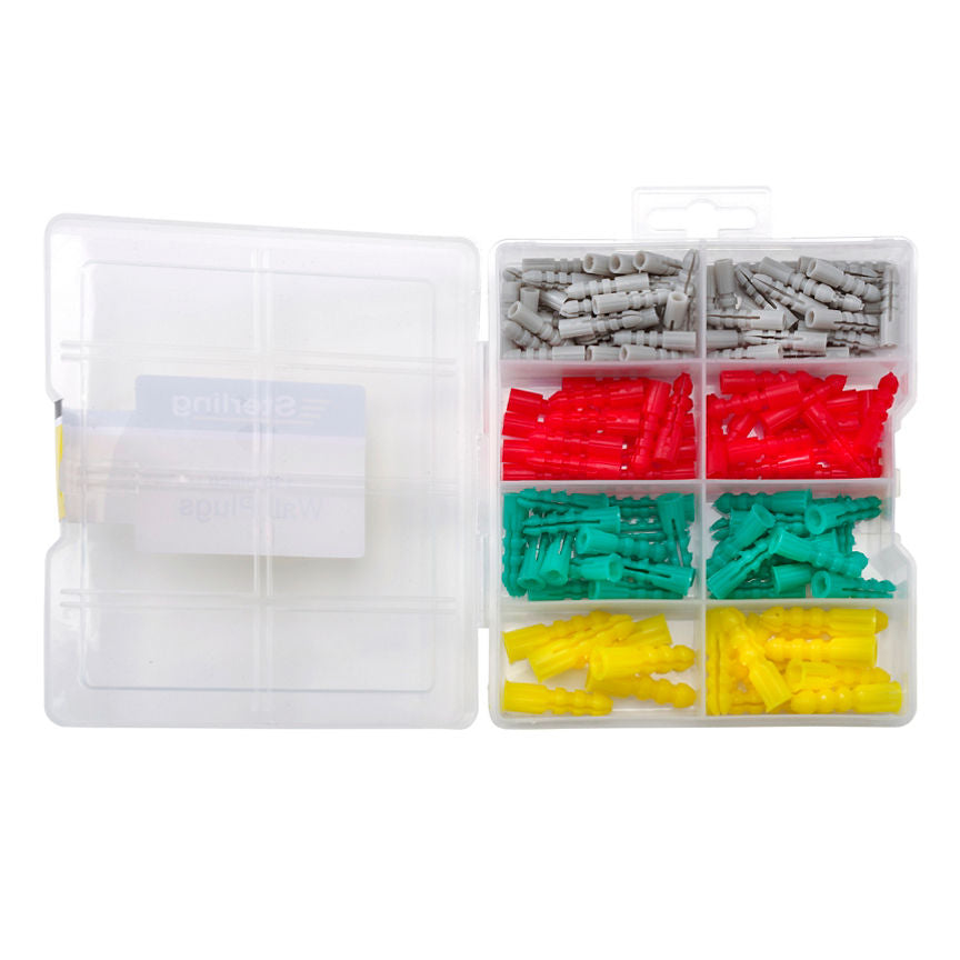 Sterling 136 piece plastic anchor set