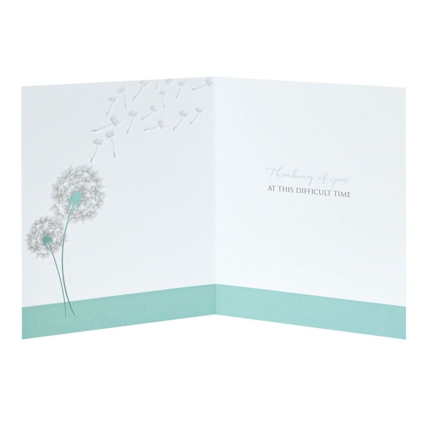 George Home Floral Sympathy Card