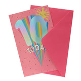 George Home Age 10 Rainbow Birthday Card General Household ASDA   