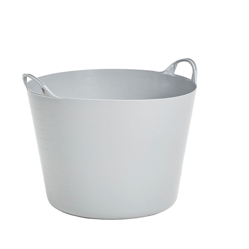 Strata 14L Flexi Tub - Cool Grey DIY ASDA   