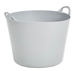 Strata 40L Flexi Tub - Cool Grey