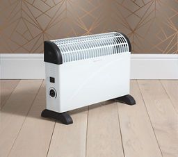 Eurosonic 2000 Watts White Convector Heater