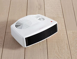 Eurosonic 3KW White Flat Fan Heater