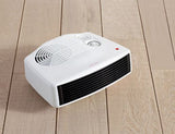 Eurosonic 3KW White Flat Fan Heater GOODS ASDA   