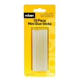10pc Mini Glue Sticks 100 x 7.2mm DIY ASDA   